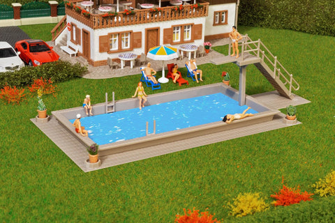 Vollmer 43809 HO Gauge Swimming Pool Kit