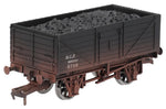 Dapol 4F-071-173 OO Gauge 7 Plank Wagon NCB Bersham 5738 Weathered