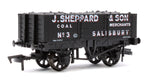 Dapol 4F-052-037 OO Gauge 5 Plank Wagon 9' Wheelbase J Sheppard 3