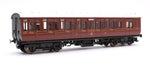 Dapol 4P-020-002 OO Gauge GWR Toplight Mainline City Lined Crimson 3rd Brake 3748 S1