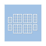 Ratio 539 OO Gauge Midland Signal Box Windows