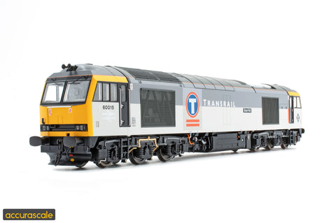 Accurascale 3031 OO Gauge Class 60 - Transrail Grey - 60015