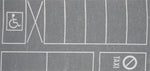 Noch 60550 HO/OO Gauge Car Park and Meters (20x10cm)