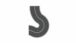 Noch 60701 HO/OO Gauge Federal Road Asphalt Curve (80mm Wide)