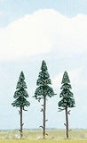 Busch 6114 HO Gauge 3 X 100/115mm Scots Pine Trees