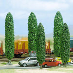 Busch 6228 HO Gauge 5 Poplar Trees