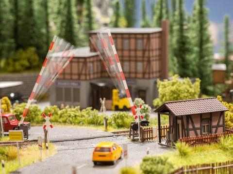 Noch 66260 HO/OO Gauge Micro Motion Level Crossing Laser Cut Kit