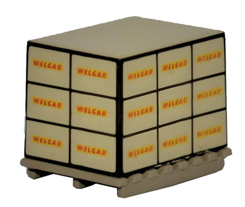 Oxford Diecast 76ACC004 1:76/OO Gauge Accessories Pallet Loads Welgar