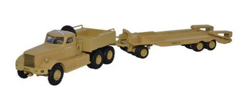 Oxford Diecast 76DT001 1:76/OO Gauge Diamond T980 Tank Transporter TRC Western Desert 1942