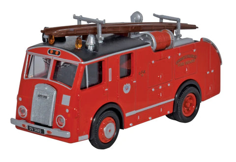 Oxford Diecast 76F8007 1:76/OO Gauge Dennis F8 New Zealand Fire Service