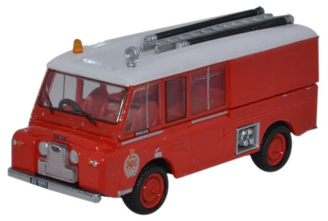 Oxford Diecast 76LRC005 1:76/OO Gauge Land Rover FT6 Carmichael NZ Fire Service