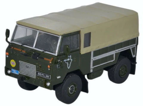 Oxford Diecast 76LRFCG001 1:76/OO Gauge Land Rover FC GS 1974 Trans Sahara Expedition