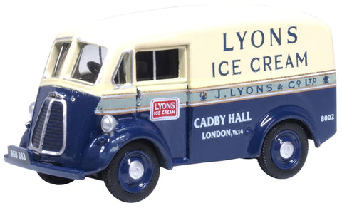 Oxford Diecast 76MJ013 1:76/OO Gauge Morris J Type Van Lyons Ice Cream