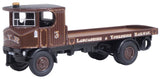 Oxford Diecast 76SEN003 1:76/OO Gauge Sentinel Flatbed Lancs & Yorks Railway