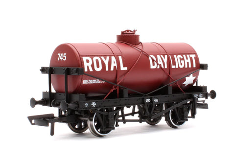 Oxford Rail 76TK2010 OO Gauge 12T Tank Wagon - Royal Daylight No.745