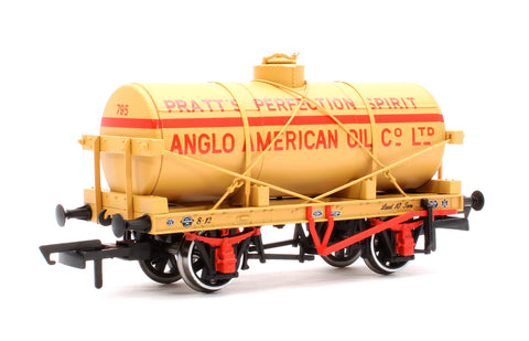 Oxford Rail 76TK2011 OO Gauge 12T Tank Wagon - Pratt's Perfection Spirit No.795