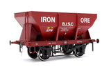 Dapol 7F-033-006 O Gauge 24t Steel Hopper Red Oxide 279 Iron Ore BISC