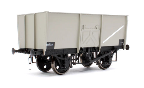 Dapol 7F-041-004 O Gauge 14t Slope Sided Mineral Wagon BR Grey B11532