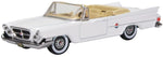 Oxford Diecast 87CC61003 1:87/HO Gauge Chrysler 300 Convertible 1961 Open Top Alaskan White