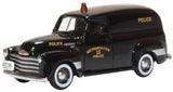 Oxford Diecast 87CV50002 1:87/HO Gauge Chevrolet Panel Van 1950 Washington DC Police