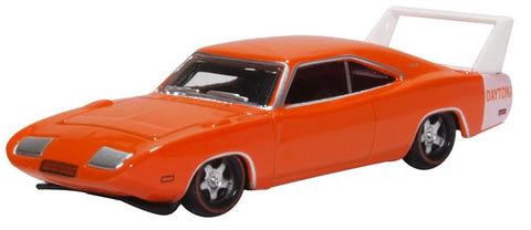 Oxford Diecast 87DD69002 1:87/HO Gauge Dodge Charger Daytona 1969 Orange