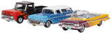 Oxford Diecast 87SET001 1:87/HO Gauge 3 Piece Set Chevrolet Hot Rods