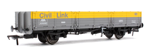 Rapido Trains 915016 OO Gauge OAA No. DC100065, Civil Link grey/yellow