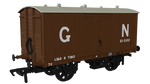 Rapido Trains 930002 OO Gauge GNR 8 Ton Van – GN Livery No.21000