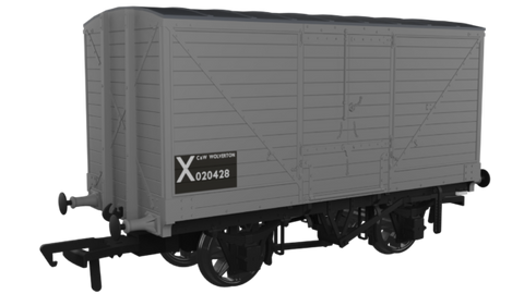 Rapido Trains 945013 OO Gauge Dia.88 10T Van – No.020428 – BR Departmental