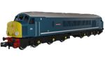 Rapido Trains 948008 N Gauge Class 44 – D8 “Penyghent” BR Blue With Bodyside Stripe