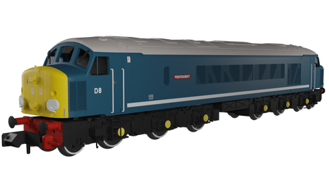 Rapido Trains 948008 N Gauge Class 44 – D8 “Penyghent” BR Blue With Bodyside Stripe