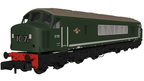 Rapido Trains 948101 N Gauge Class 45 D120 Plain BR Green