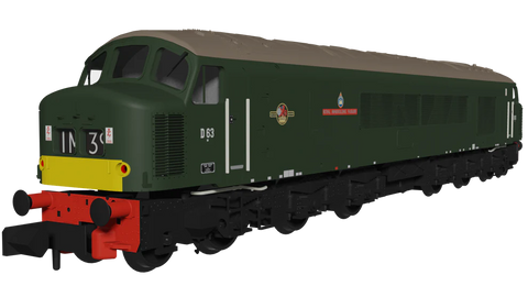 Rapido Trains 948103 N Gauge Class 45 D63 “Royal Inniskilling Fusilier” BR Economy Green