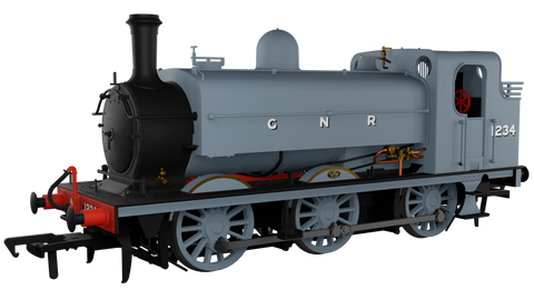 Rapido Trains 958502 OO Gauge GNR J13 No.1234 GNR Grey (DCC SOUND)
