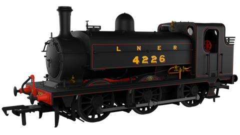 Rapido Trains 958004 OO Gauge LNER J52/2 No.4226 LNER Black with Red Lining
