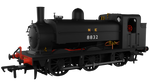 Rapido Trains 958506 OO Gauge LNER J52/2 No.8832 NE Plain Black (DCC SOUND)