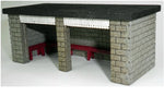 Ancorton 95824 OO Gauge Stone Built Waiting Room Laser Cut Kit