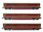 Heljan 9621 OO Gauge Newton Chambers Car Carrier Set BR Maroon (Set 2)