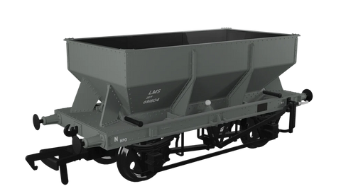 Rapido Trains 963004 OO Gauge LMS Iron Ore Hopper – LMS (post-36) No.691804