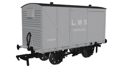 Rapido Trains 970102 OO Gauge LMS D1832A Van – LMS (pre-36) No.172239