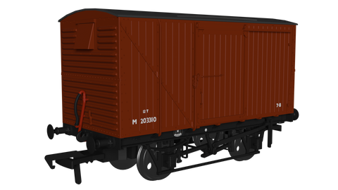 Rapido Trains 970110 OO Gauge LMS D1832A Van – BR No.M203310