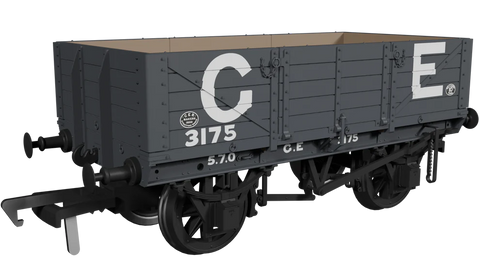 Rapido Trains 972003 OO Gauge GER Dia.17 5-plank – GER No.3175