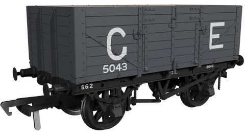 Rapido Trains 973010 OO Gauge GER Dia.48 7-plank – GER (As Preserved) No.5043