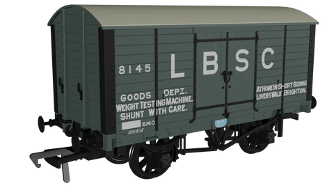 Rapido Trains 979005 OO Gauge LB&SCR Dia.8 Van – LBSC No.8145