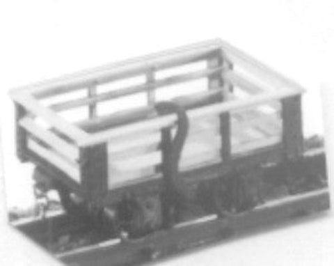 Dundas Models DM24 OO-9 Gauge Ffestiniog Rly 2 Ton Steel Sided Slate Wagon Kit