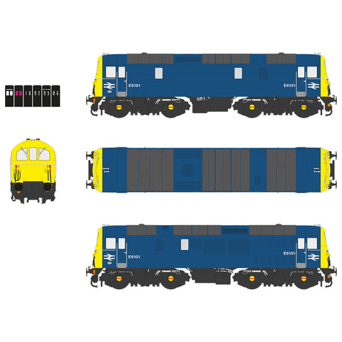 EFE Rail E82006 OO Gauge Class 74 Electro-Diesel E6101 BR Blue