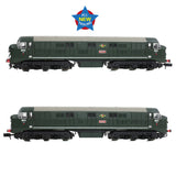 EFE Rail E84523 N Gauge Class 41 'Warship' Disc Headcode D601 'Ark Royal' BR Green (L/Crest)