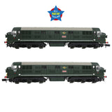 EFE Rail E84525 N Gauge Class 41 'Warship' Headcode Box D602 'Bulldog' BR Green (SYP)