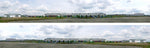 ID Backscenes N210 N Gauge STANDARD 9" Distribution Depot Backscene (2x 5')