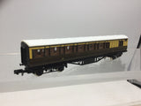 Graham Farish 0634 N Gauge GWR 57' Mainline Brake Coach